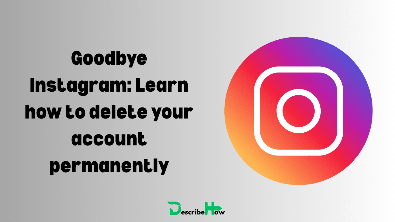 Delete Instagram Account Permanently